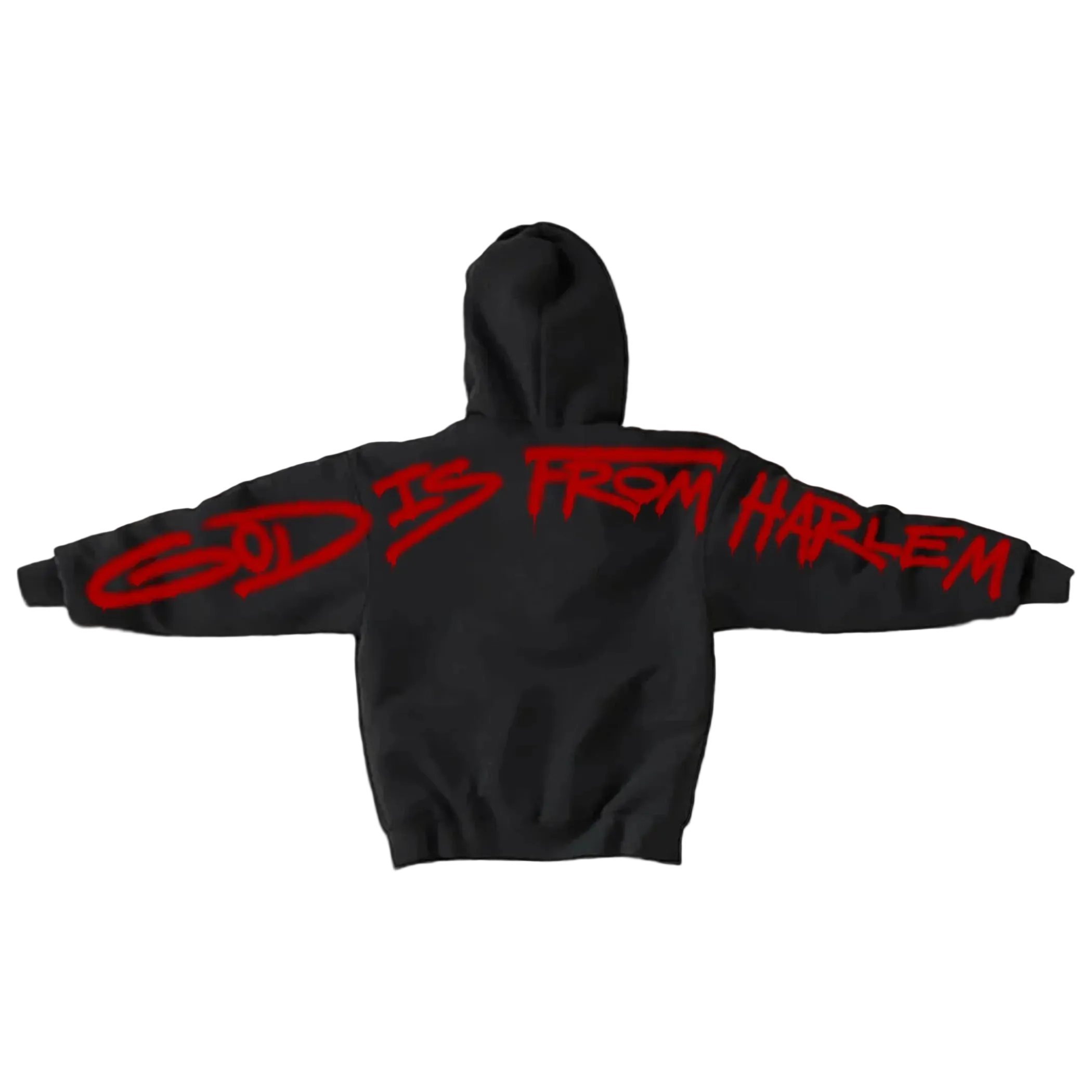 God Is From Harlem Graffiti Hoodie