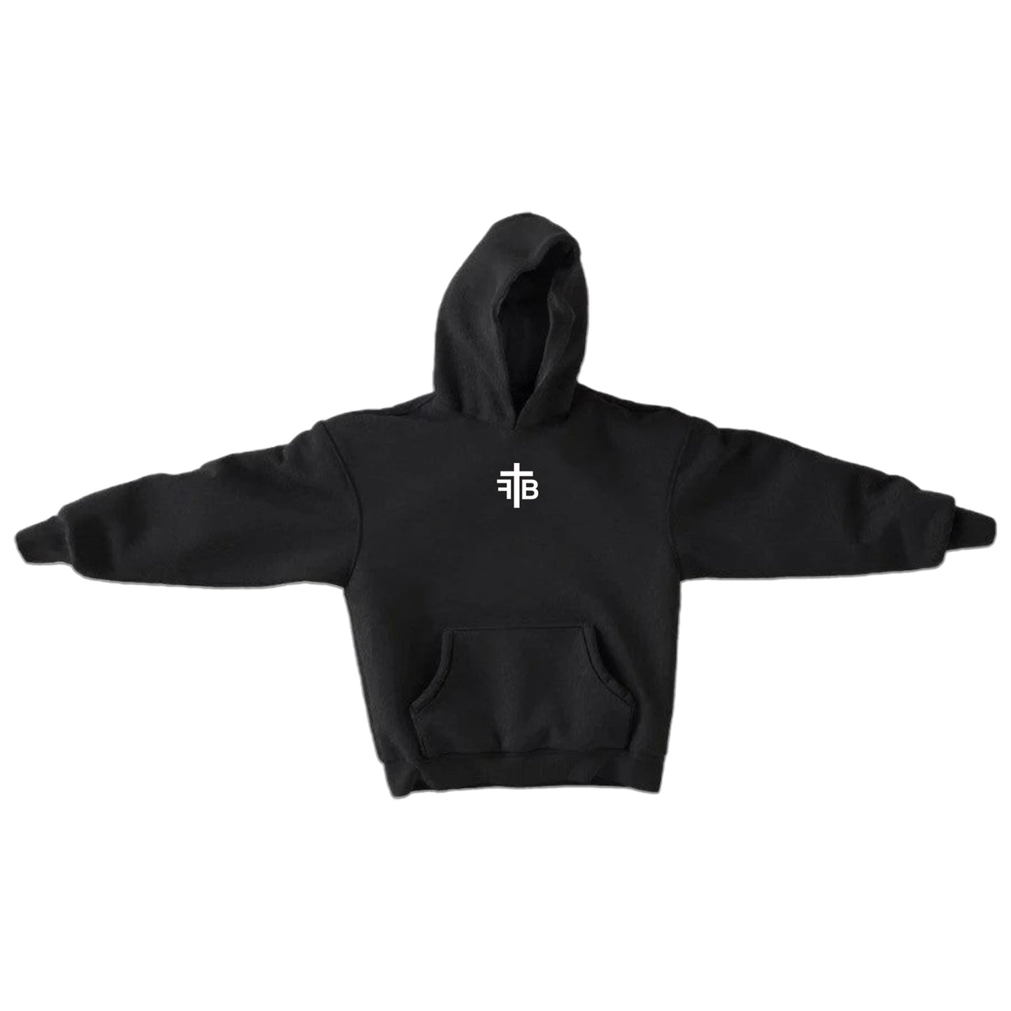 God Is From Harlem Graffiti Hoodie (Black)